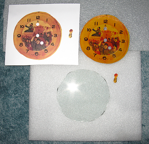 Mao Tse Tung Glass and Dial